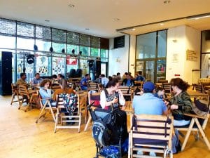 Clubul Taranului (MTR), restaurant si terasa la Muzeul Taranului Roman