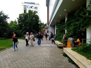 Clubul Taranului (MTR), restaurant si terasa la Muzeul Taranului Roman