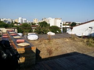 Deschis Gastrobar, club si terasa pe acoperisul Fabricii de Bumbac in Splaiul Unirii