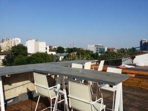 Deschis Gastrobar, club si terasa pe acoperisul Fabricii de Bumbac in Splaiul Unirii