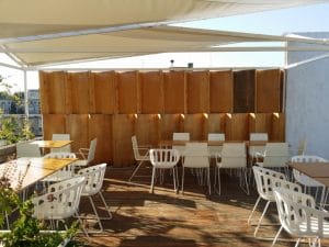 Deschis Gastrobar, club si terasa pe acoperisul Fabricii de Bumbac in Splaiul Unirii