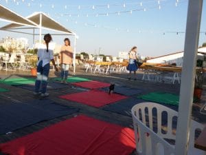 Deschis Gastrobar, club si terasa pe acoperisul Fabricii de Bumbac in Splaiul Unirii