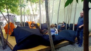 Gradina Dorobanti, terasa boema in centrul Bucurestiului