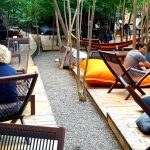 Gradina Dorobanti, terasa boema in centrul Bucurestiului