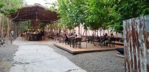 Gradina Dorobanti, terasa cafenea si bar in Calea Dorobantilor din Bucuresti