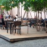 Gradina Dorobanti, terasa cafenea si bar in Calea Dorobantilor din Bucuresti