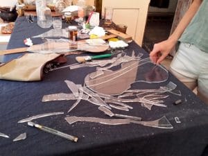 Gradina Sticlarilor, boema artistica in Vasile Lascar, Bucuresti