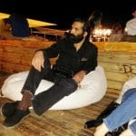 Iranian mystical musician at Deschis Gastrobar in Bucharest