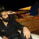 Iranian mystical musician at Deschis Gastrobar in Bucharest