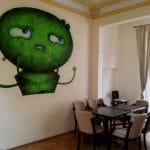 Lente Dionisie Lupu (Piata Lahovari), cafenea boema cu street food