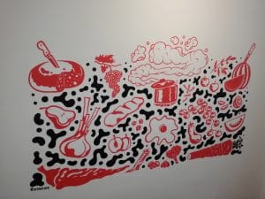 Lente Dionisie Lupu (Piata Lahovari), cafenea boema cu street food