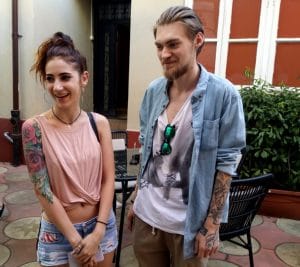 Lente Dionisie Lupu (Piata Lahovari), cafenea boema cu street food