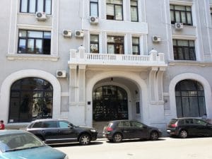 Palatul Universul si fosta tipografie Universul din strada Ion Brezoianu