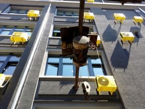 Palatul Universul si fosta tipografie Universul din strada Ion Brezoianu