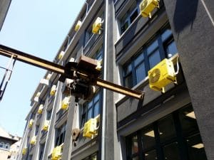 Palatul Universul si fosta tipografie Universul din strada Ion Brezoianu