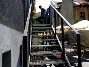 Palatul Universul si fosta tipografie Universul din strada Ion Brezoianu