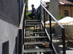 Palatul Universul si fosta tipografie Universul din strada Ion Brezoianu