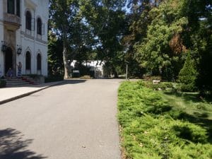 Rastaurantul Palatului Stirbey, pe Domeniul Stirbey de la Buftea