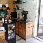 Steam, mini-cafenea hipster la Charles de Gaulle in Bucuresti