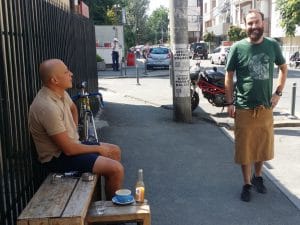 Steam, mini-cafenea hipster la Charles de Gaulle in Bucuresti