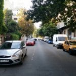 Strada Dionisie Lupu din Bucuresti, aproape de Piata Lahovary