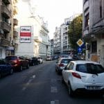 Strada Dionisie Lupu din Bucuresti, aproape de Piata Lahovary