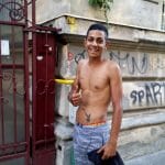 Strada Dionisie Lupu din Bucuresti, aproape de Piata Lahovary