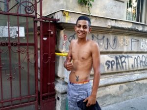 Strada Dionisie Lupu din Bucuresti, aproape de Piata Lahovary