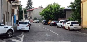 Strada Duzilor, cu restaurantul cu terasa boema Modelier