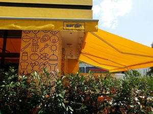 Terasa Sardin, restaurant italian in Mircea Voda, chef Radu Nedelcu