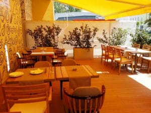 Terasa Sardin, restaurant italian in Mircea Voda, chef Radu Nedelcu