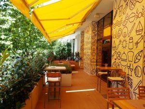 Terasa Sardin, restaurant italian in Mircea Voda, chef Radu Nedelcu