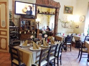 Adagio, restaurant italian pe Stirbei Voda