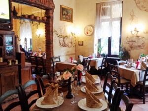 Adagio, restaurant italian pe Stirbei Voda