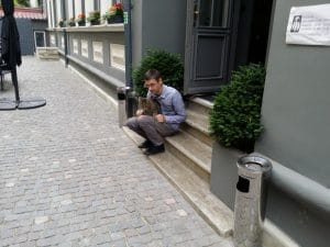 Bistro Matrioska, local boem pe strada Visarion in Bucuresti