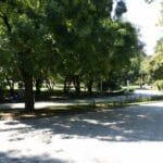 Gradina Floreasca, terasa cu piscina in Parcul Floreasca din Bucuresti