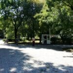 Gradina Floreasca, terasa cu piscina in Parcul Floreasca din Bucuresti