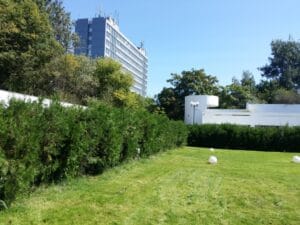 Gradina Floreasca, terasa cu piscina in Parcul Floreasca din Bucuresti