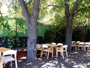 Gradina Floreasca, terasa cu piscina in Parcul Floreasca din Bucuresti