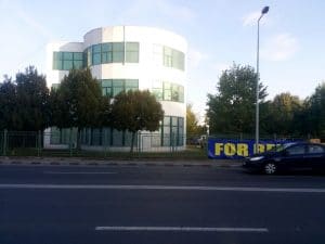 Bulevardul Pipera, in dreptul restaurantului Ikaria