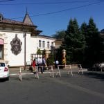 Strada Silvestru din Bucuresti, cu Biserica Silvestru si Restaurantul Il Destino