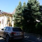 Strada Silvestru din Bucuresti, cu Biserica Silvestru si Restaurantul Il Destino