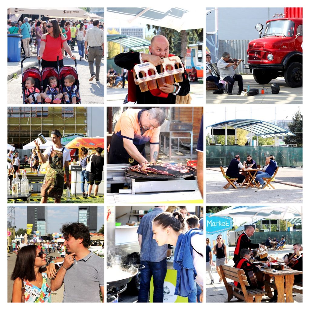 Street food festival in Bucuresti