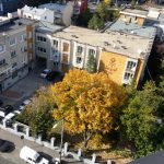 Bucurestiul din Buzesti - Victoriei vazut din restaurantul Upstairs Rooftop