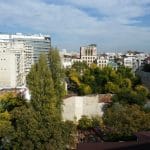 Bucurestiul din Buzesti - Victoriei vazut din restaurantul Upstairs Rooftop