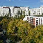 Bucurestiul din Buzesti - Victoriei vazut din restaurantul Upstairs Rooftop