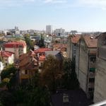Bucurestiul din Buzesti - Victoriei vazut din restaurantul Upstairs Rooftop
