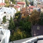 Bucurestiul din Buzesti - Victoriei vazut din restaurantul Upstairs Rooftop