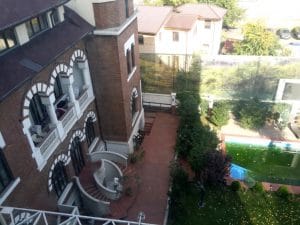 Bucurestiul din Buzesti - Victoriei vazut din restaurantul Upstairs Rooftop