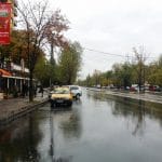 Bulevardul Basarabia la Arena Nationala, cu Damascus Palace si Trattoria Buongiorno